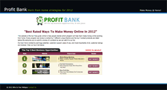 Desktop Screenshot of profitbank.and-more-online.com